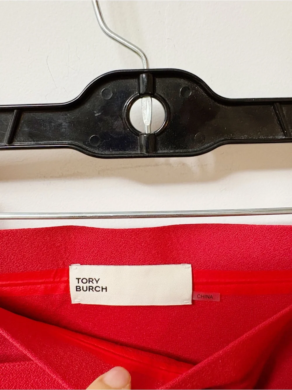 Tory Burch Crepe Asymmetrical Wrap Skirt